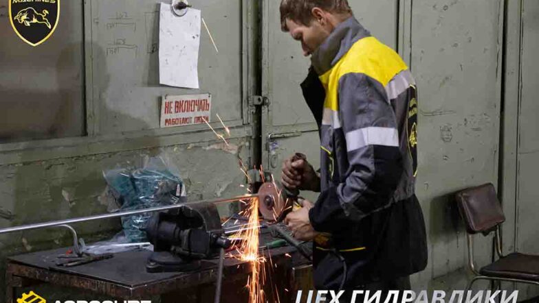 Цех гидравлики на заводе General Machines