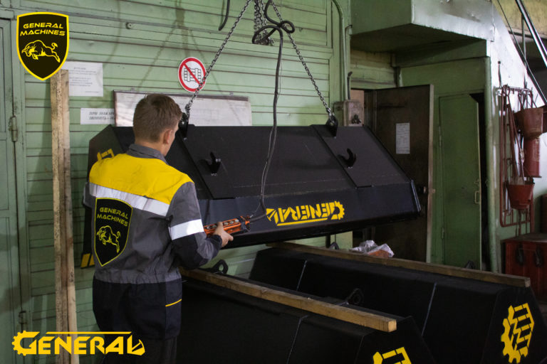 Отгрузка новых модернизированных погрузчиков General X 1