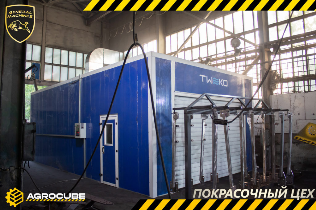 Малярный цех на заводе General Machines фото 2